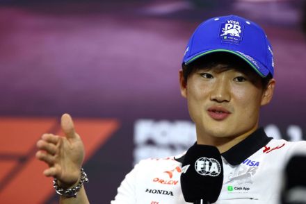 【Ｆ１】角田裕毅が〝ラストラン〟濃厚リカルドへの思い吐露「ドライバーの中で最も尊敬する人」