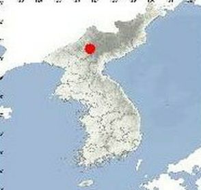 北朝鮮北部でM3．9の自然地震　韓国気象庁