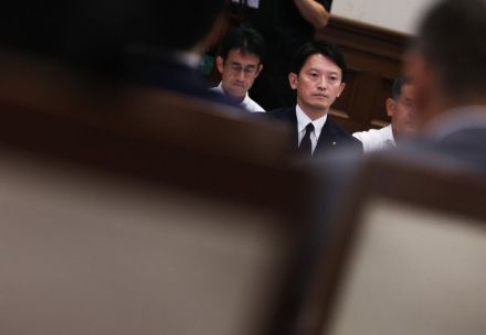 満場一致「退場宣告」も表情変えず　兵庫知事不信任、見えない先行き