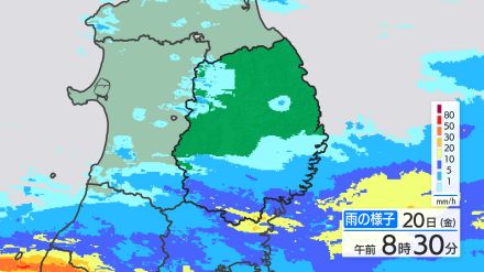 大雨と雷及び突風に関する岩手県気象情報