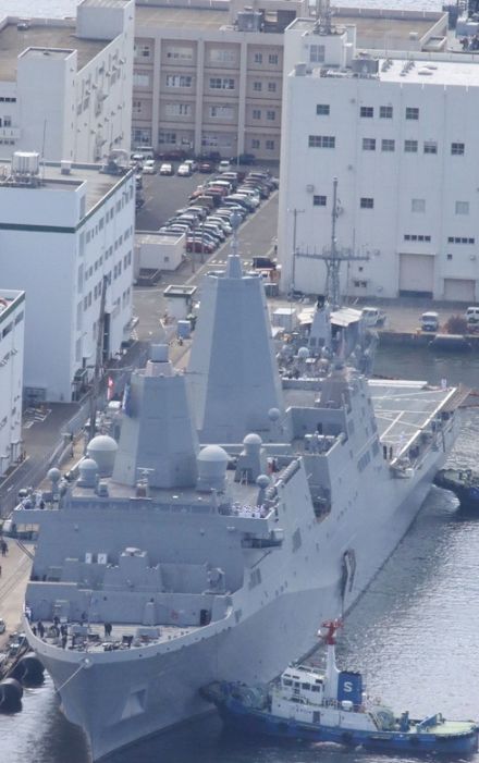 米海軍佐世保基地に「サンディエゴ」配備　ドック型輸送揚陸艦