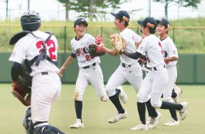 北奥ボーイズ、日没コールドで公式戦初勝利　今年創部、オール１年生で白星…角田商事杯新人大会