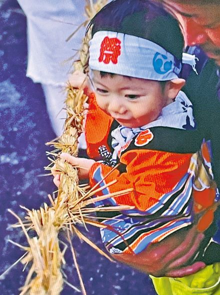 十五夜に願いを込めて　島唯一の綱引き、にぎやかに　喜界町小野津