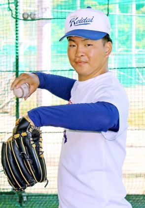 【大学野球】大経大から３年連続ＮＰＢ入りを目指す林翔大　最速１５１キロ右腕がオリックス才木、阪神津田に続く