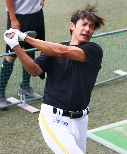 【ソフトバンク】柳田悠岐、右半腱様筋損傷から約４カ月ぶり実戦復帰「２番DH」２軍戦先発出場