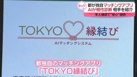 AI活用…東京都が独自のマッチングアプリ　本人確認で“安心”