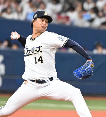 【オリックス】宇田川優希は右肘浅指屈筋の筋損傷と診断　13日ソフトバンク戦で痛める