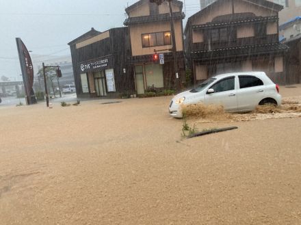 石川・輪島、仮設住宅が床上浸水　住民救助、けが人なし