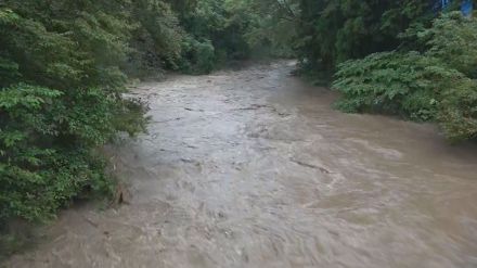 大雨で行方不明者2人に 石川・珠洲市で「川に流された」