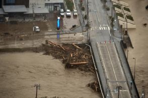 能登地震の復旧工事作業員4人、安否不明　石川・輪島の大雨で