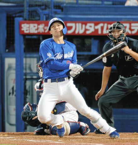 中日・福永裕基、プロ初の2試合連続弾となる同点6号2ラン「逆転されてしまった後、すぐに追いつけて良かった」