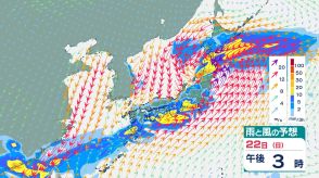 【関東甲信大雨情報】あす未明から昼過ぎにかけて雷を伴った“激しい雨”の降る所がある見込み　あす1時間雨量　関東南部　40ミリ  甲信40ミリ（多い所で）“警報級の大雨”の可能性も