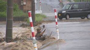 大雨で川の水が濁り断水 石川・輪島市 復旧の見込み立たず