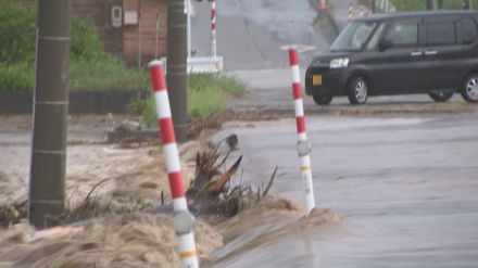 大雨で川の水が濁り断水 石川・輪島市 復旧の見込み立たず