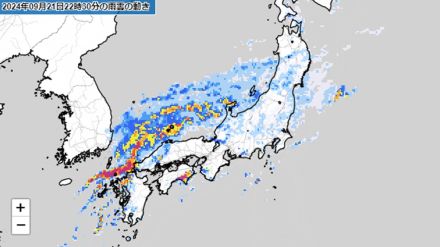 台風14号が温帯低気圧になり秋雨前線と一体に…このあと全国で大雨の可能性　特に東北地方は警戒を　気象庁発表