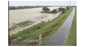 山形県最上川　温帯低気圧と前線による大雨で氾濫注意水位に　このあとも雨雲が東北地方に…厳重警戒