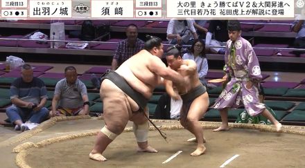 20歳若手力士、“155.7キロ差”対決で衝撃白星 真っ向勝負に館内どよめき「これぞ大相撲！」「相撲ってこういうもの」ファン興奮