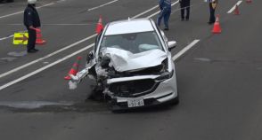 【速報】乗用車2台が正面衝突…運転手1人が意識不明の重体 北海道小樽市