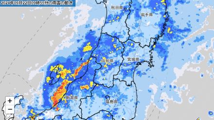 山形県はこのあと温帯低気圧通過か　引き続き大雨に警戒を　県内の予想降水量は