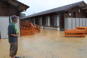 膝下まで浸水の中病院へ避難 「怖かった」 仮設住宅も水害に 地震で大きな被害の石川・輪島