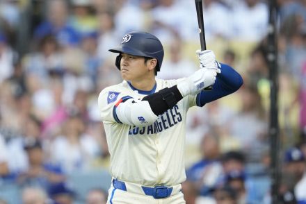 大谷翔平が好機で見逃し三振で天仰ぐ、本拠地ファンからは大ブーイング　３打席目までは無安打無盗塁