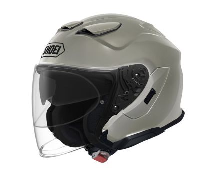 SHOEI、ジェットヘルメット『Jクルーズ3』に新カラー「チョークグレー」を追加