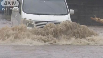 石川 大雨警報に切り替え　1人死亡・8人行方不明