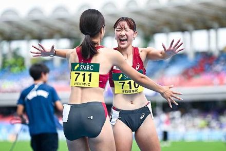 400m障害・山本亜美、日本インカレ大会新Vで有終の美　1年生・瀧野未来と立命大ワンツー「未来ちゃんに強さを見せられたことが一番」