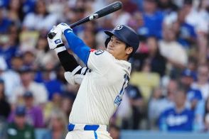 ド軍は優勝M消滅　大谷翔平は1安打1盗塁で「52-53」に…右肘死球でヒヤリ