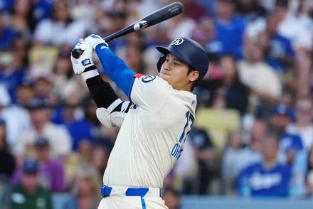 ド軍は優勝M消滅　大谷翔平は1安打1盗塁で「52-53」に…右肘死球でヒヤリ