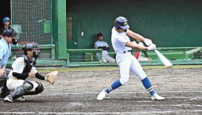 聖光学院の菊地　大量得点の口火　秋季高校野球福島県大会（９月２１日）