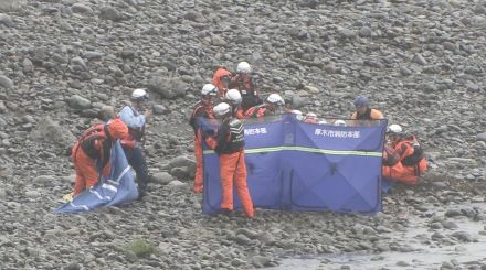 相模川で男性2人が遺体で見つかる　下水道管工事現場から増水で流された行方不明の男性作業員2人か　神奈川県相模原市