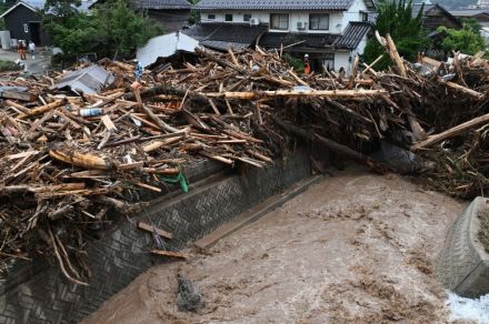 動画撮影後「家が消え、車は流された」　輪島・塚田川の氾濫映像